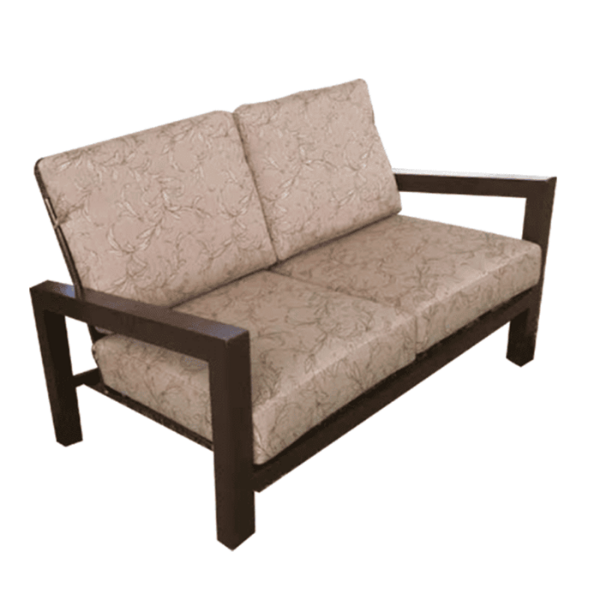 M-255CU - Millennium Deep Seating Cushion Loveseat -  All Aluminum Frame