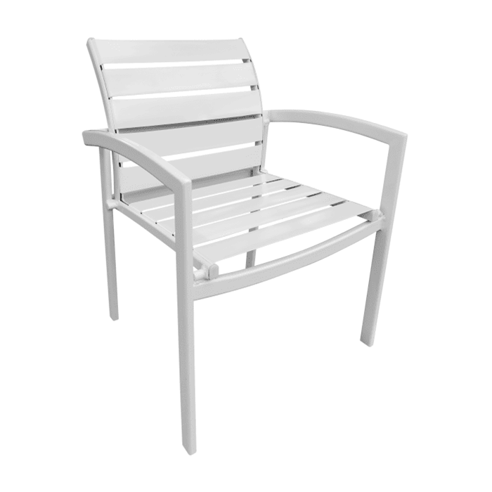 Micamy EZ Vinyl Strap Patio Dining Chair Pool Furniture Supply