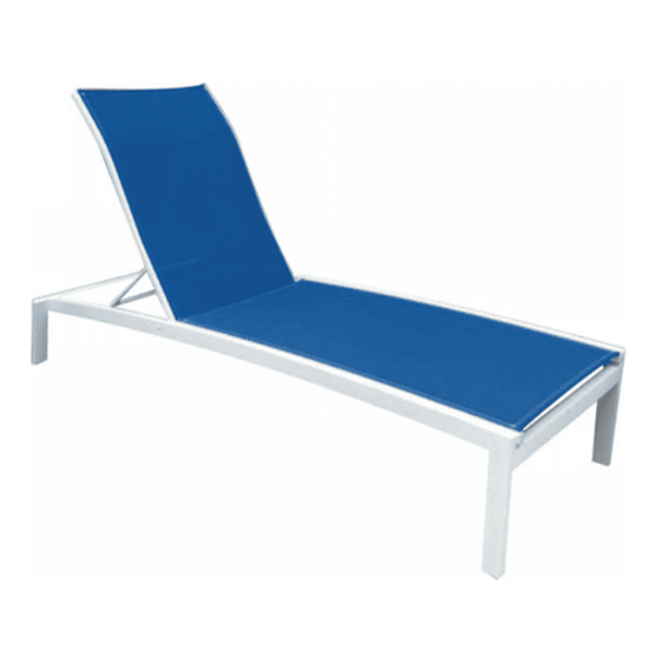 MC-150 - Micamy Sling Chaise Lounge with Commercial Aluminum Frame