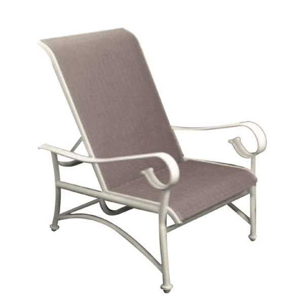 Sierra Sling Patio Recliner Chair