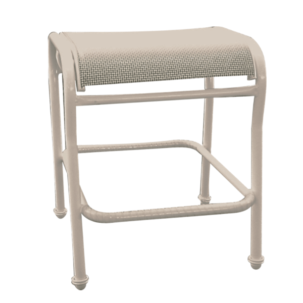Sierra Sling Backless Armless Outdoor Barstool