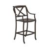 Picture of Tropitone BelMar Cast Aluminum Bar Stool for Pool Deck and Patios
