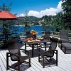 Picture of Tropitone Lakeside Sling Dining Chair with Aluminum Frame, 18 lbs.