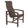 Picture of Tropitone Lakeside Sling High Back Dining Chair with Aluminum Frame, 17 lbs.