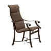Picture of Tropitone Montreux Padded Sling High Back Dining Chair, 17 lbs.