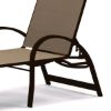 Picture of Telescope Aruba Lay Flat Chaise Lounge Fabric Sling with Aluminum Frame, 42 lbs.