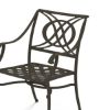 Picture of Telescope Cadiz Arm Chair Cast Aluminum