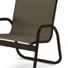 Picture of Telescope Gardenella Arm Chair Fabric Sling with Aluminum Frame