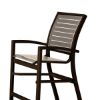 Picture of Telescope Kendall Strap, Balcony Height Stacking Café Chair with Aluminum Frame, 27 lbs.