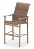 Picture of Telescope Romanesque Wicker Bar Height Arm Chair