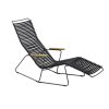 Picture of Ledge Lounger Playnk Chaise Lounge with Resin Slats and Bamboo Armrests - 30 lbs.
