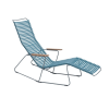 Picture of Ledge Lounger Playnk Chaise Lounge with Resin Slats and Bamboo Armrests - 30 lbs.