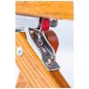 Picture of Oak Wood Beach Chair, 9 oz. Marine Grade Fabric, 25 lbs.