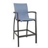 Picture of Sunset Sling Lounge Chair, with Aluminum Frame by Grosfillex. 26 lbs.
