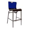 Picture of *Discontinued*Krystal Polymer Stacking Barstool with Aluminum Frame, 17 Lbs. – For Interior Commercial Use