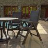 Picture of Java All Weather Wicker Folding Chair, Stackable. 21 lbs.