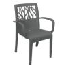 Picture of Vegetal Commercial Grade Plastic Resin Dining Arm Chair, 12 lbs.