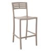 Picture of Vogue Stacking Armless Barstool, Air Modeled Plastic, 22 lbs.