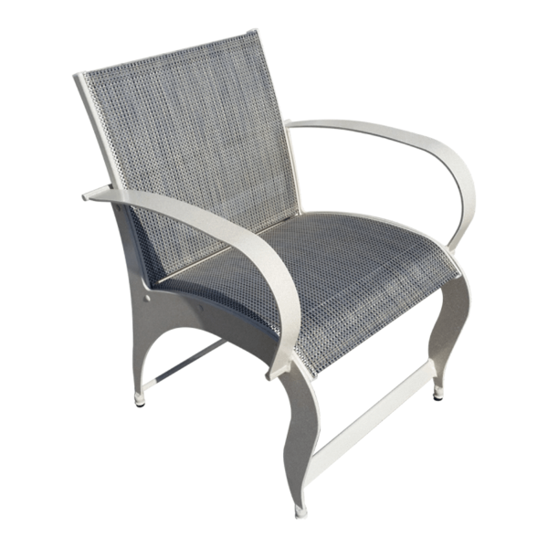 SK-50 - Siesta Key Patio Sling Patio Dining Chair with Solid Aluminum Frame