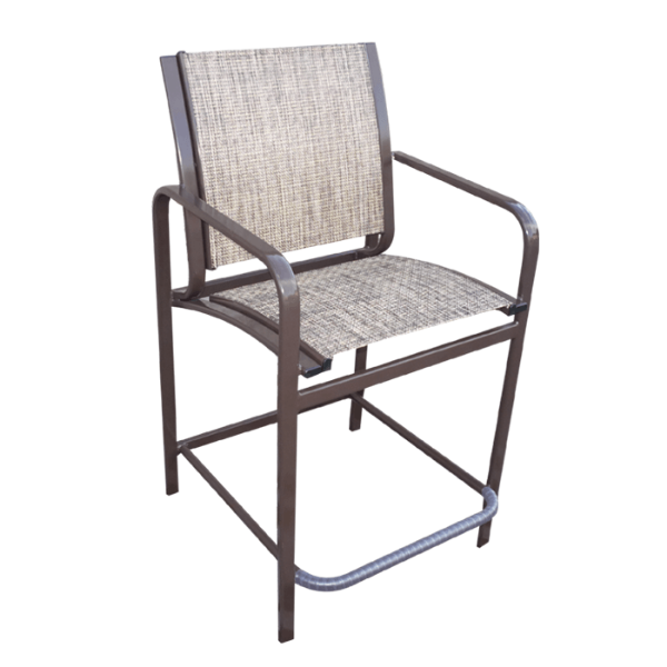 D-75 - Deville Sling Patio Bar Chair