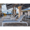 Micamy Sling Chaise Lounge with Commercial Aluminum Frame