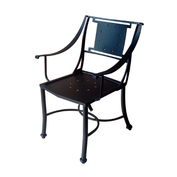SD-50 - Sheet Cast All Aluminum Patio Dining Chair