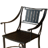 SD-50 - Sheet Cast All Aluminum Patio Dining Chair - Boardwalk