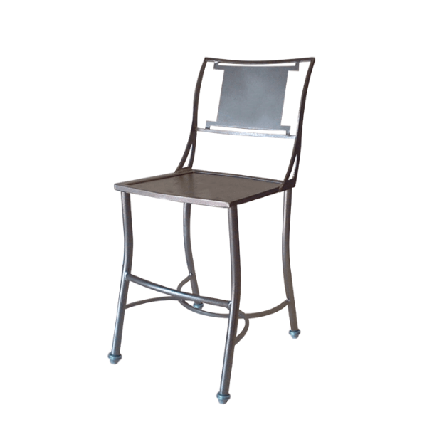 SC-77BH - Sheet Cast All Aluminum Patio Armless Balcony Chair