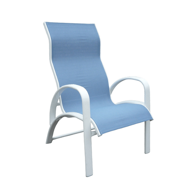 E-51 - Eclipse High Back Sling Patio Dining Chair