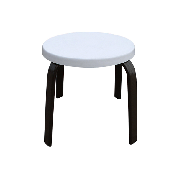 Picture of Eclipse Round Fiberglass Top Patio Side Table with Aluminum Frame, 18", 20" or 24"