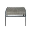	MC-15 - Micamy Patio Sling Ottoman with Commercial Aluminum Frame - Front
