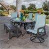 Picture of 5 Ft Kingston Commercial Solid Marine Grade Polymer Bench, 50 lbs.