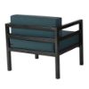 Picture of Barcelona Deep Cushion Lounge Armchair with Aluminum Frame