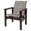 Picture of Kingston Dining Arm Chair Fabric Sling with Marine Grade Polymer Frame, 25 lbs.