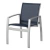 Picture of Metro Dining Sling Armchair with Aluminum Frame