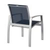 Picture of Metro Dining Sling Armchair with Aluminum Frame