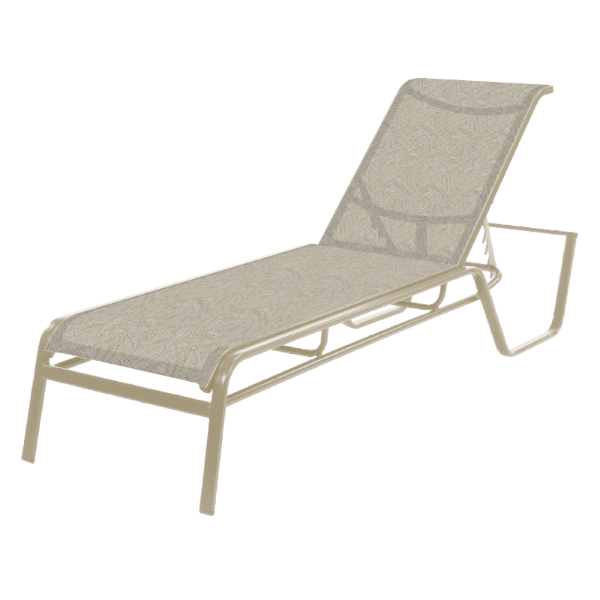 Picture of Monterey Chaise Lounge Fabric Sling with Stackable Aluminum Frame, 25 lbs.