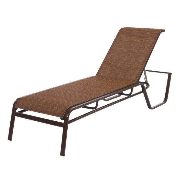 Picture of Monterey Chaise Lounge Fabric Sling with Stackable Aluminum Frame, 25 lbs.