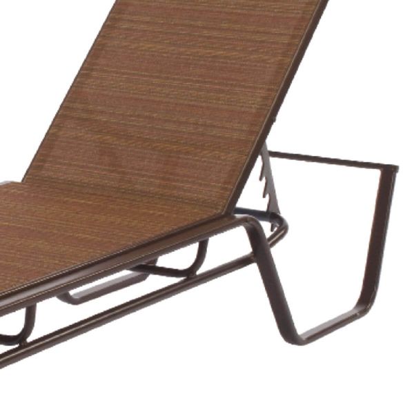 Picture of Monterey Chaise Lounge Fabric Sling with Stackable Aluminum Frame, 25 lbs.