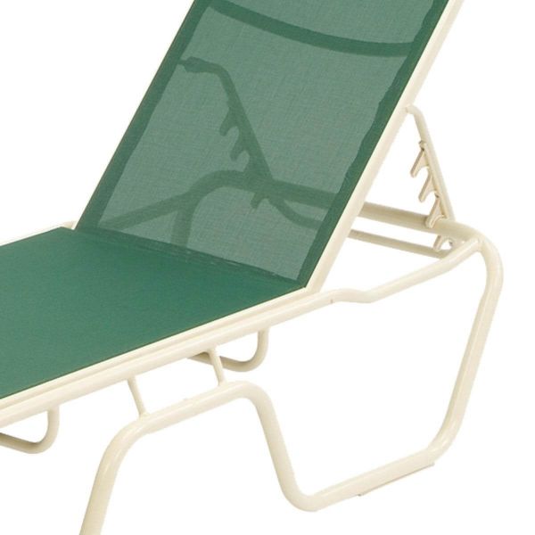 Picture of Neptune Chaise Lounge Fabric Sling with Stackable Aluminum Frame, 22 lbs.