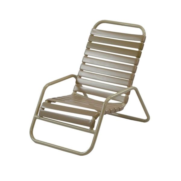 Picture of St. Maarten Sand Chair,Pool furniture with Vinyl Straps and Aluminum Frames
