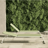 Anthea Poolbed Sling Chaise Lounge with Stainless Steel Frame
