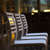 Lama Polypropylene Poolside Patio Armless Dining Chair 