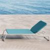 Anthea Poolbed Sling Chaise Lounge with Stainless Steel Frame
