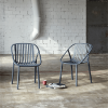 Bini Stackable Polypropylene Dining Patio Chair