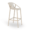 Bini High Polypropylene Barchair - Ivory