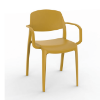 Smart Stackable Polypropylene Patio Dining Armchair - Tuscan