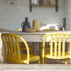 Sue Stackable Polypropylene Patio Cafe Chair - Lifestyle2