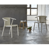 Woody Flat Stackable Polypropylene Poolside Dining Armchair - Lifestyle1
