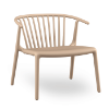 	Woody Lounge Stackable Polypropylene Patio Armchair - Sand